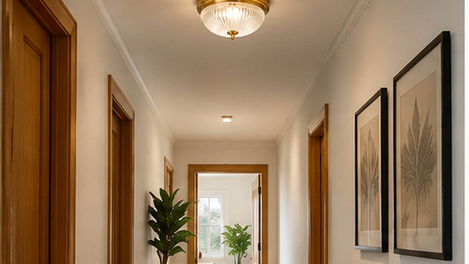 Hallway Flush Mount Lighting: Size, Spacing & Low-Ceiling Fit