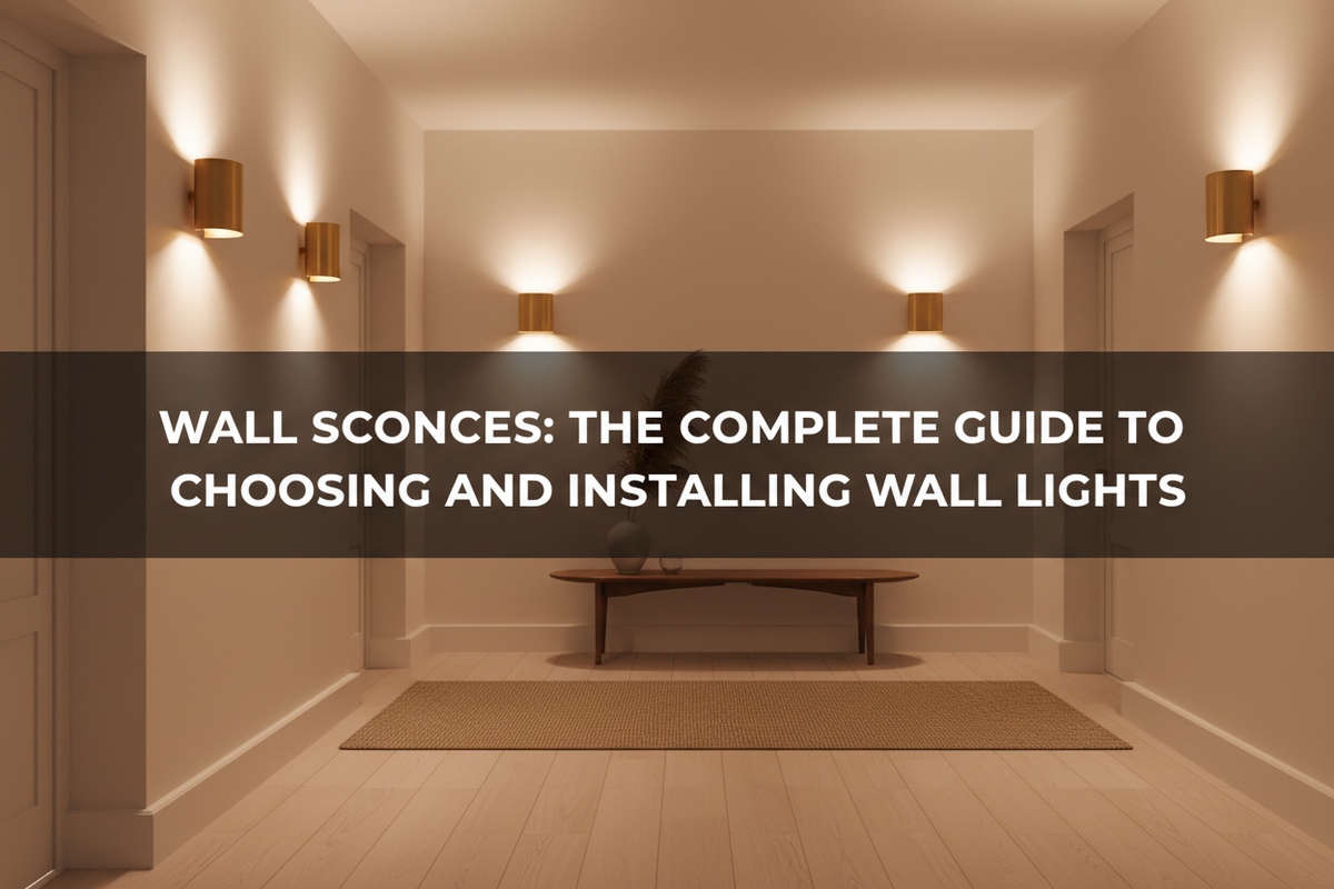 Illustration of wall sconces: the complete guide to choosing and installing wall lights — Glowryte