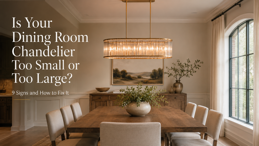 Dining room chandelier centered and proportioned above a modern dining table.