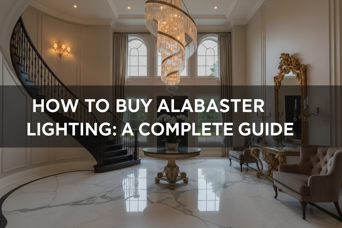 How to Buy Alabaster Lighting: A Complete Guide