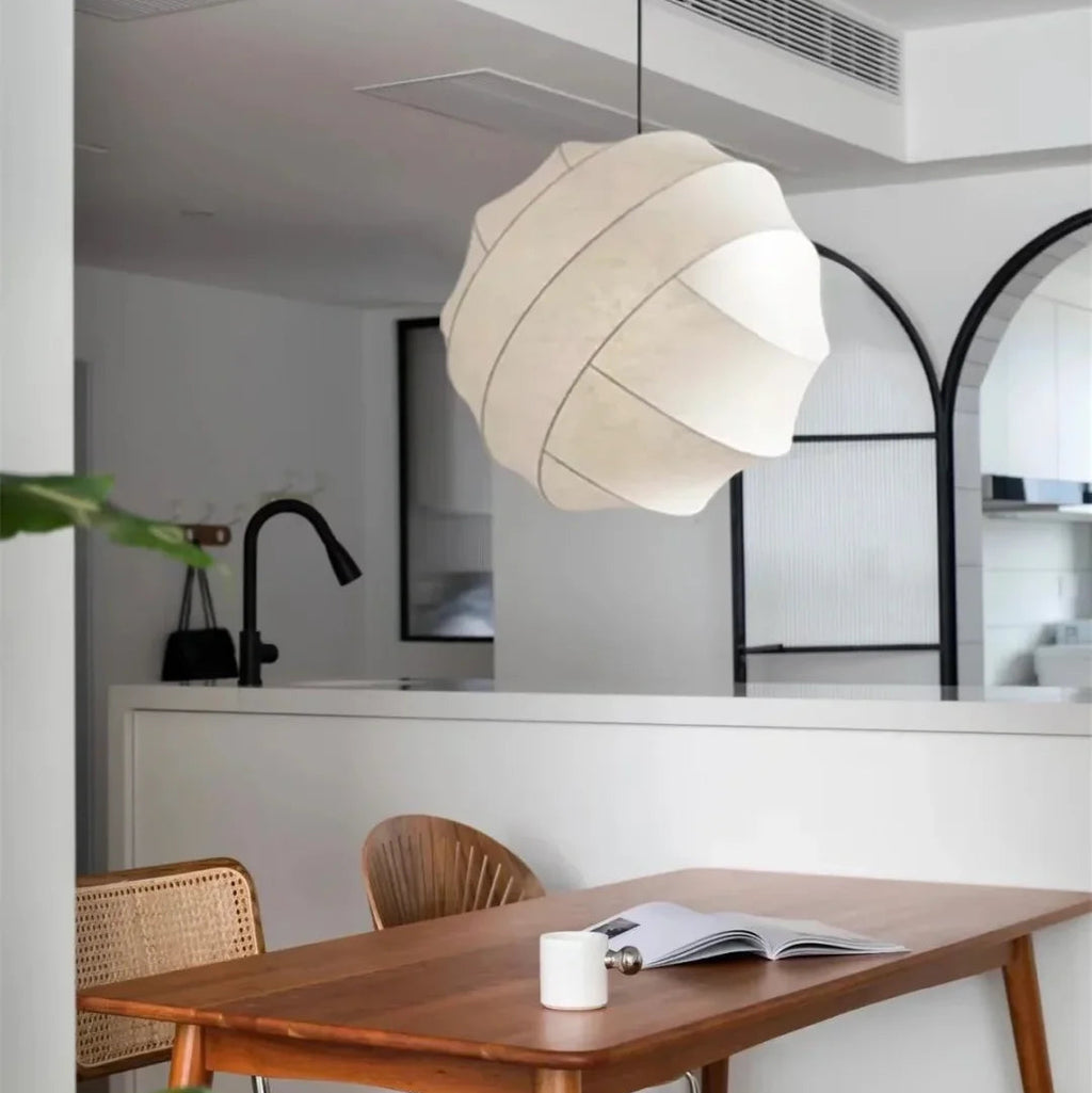 Luma Silk Pendant Light Glowryte