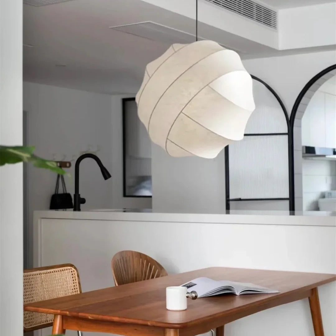 Luma Silk Pendant Light Glowryte