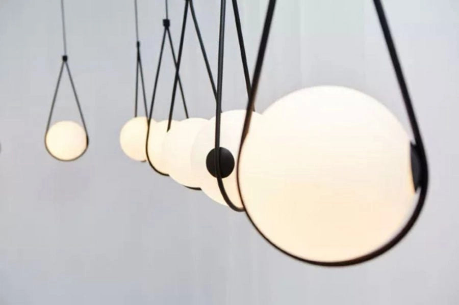 Orla Loop Globe Pendant Glowryte
