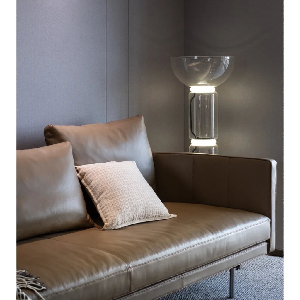 Luma Arco Glass Floor Lamp