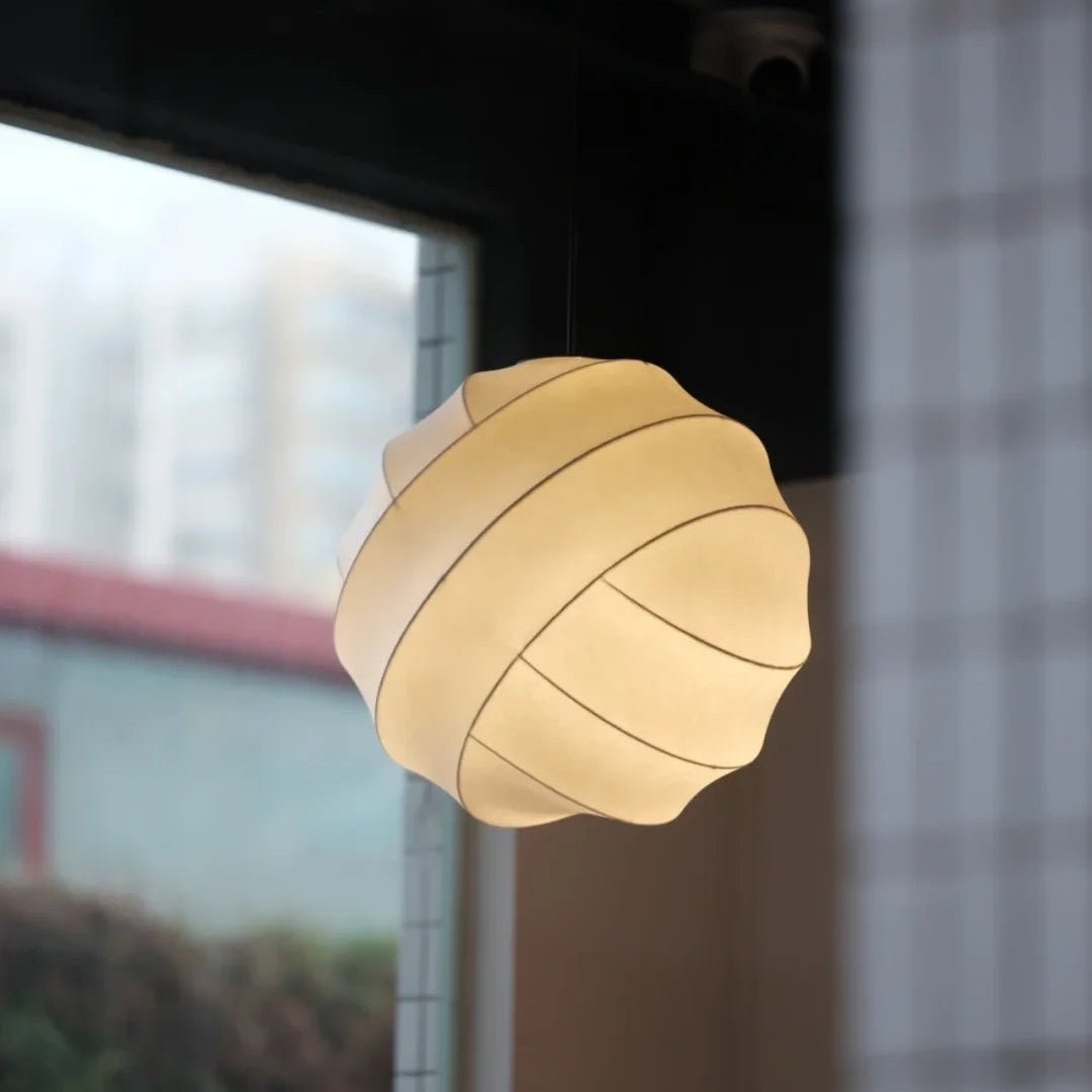 Luma Silk Pendant Light Glowryte
