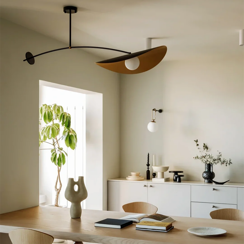 Arco Pivot Single-Arm Pendant Light