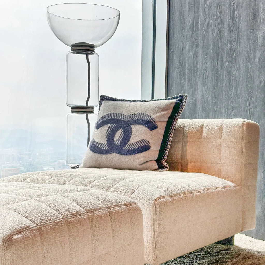 Luma Arco Glass Floor Lamp