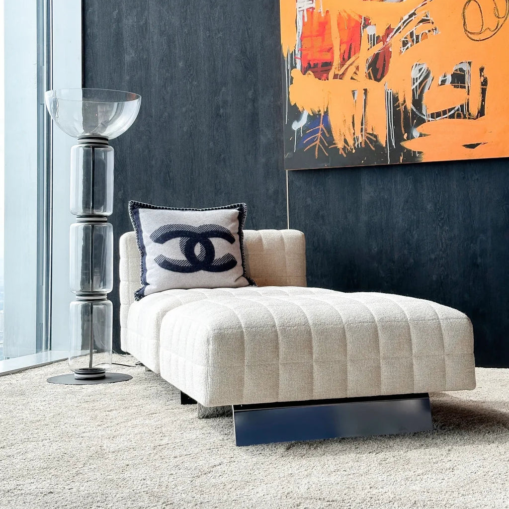 Luma Arco Glass Floor Lamp