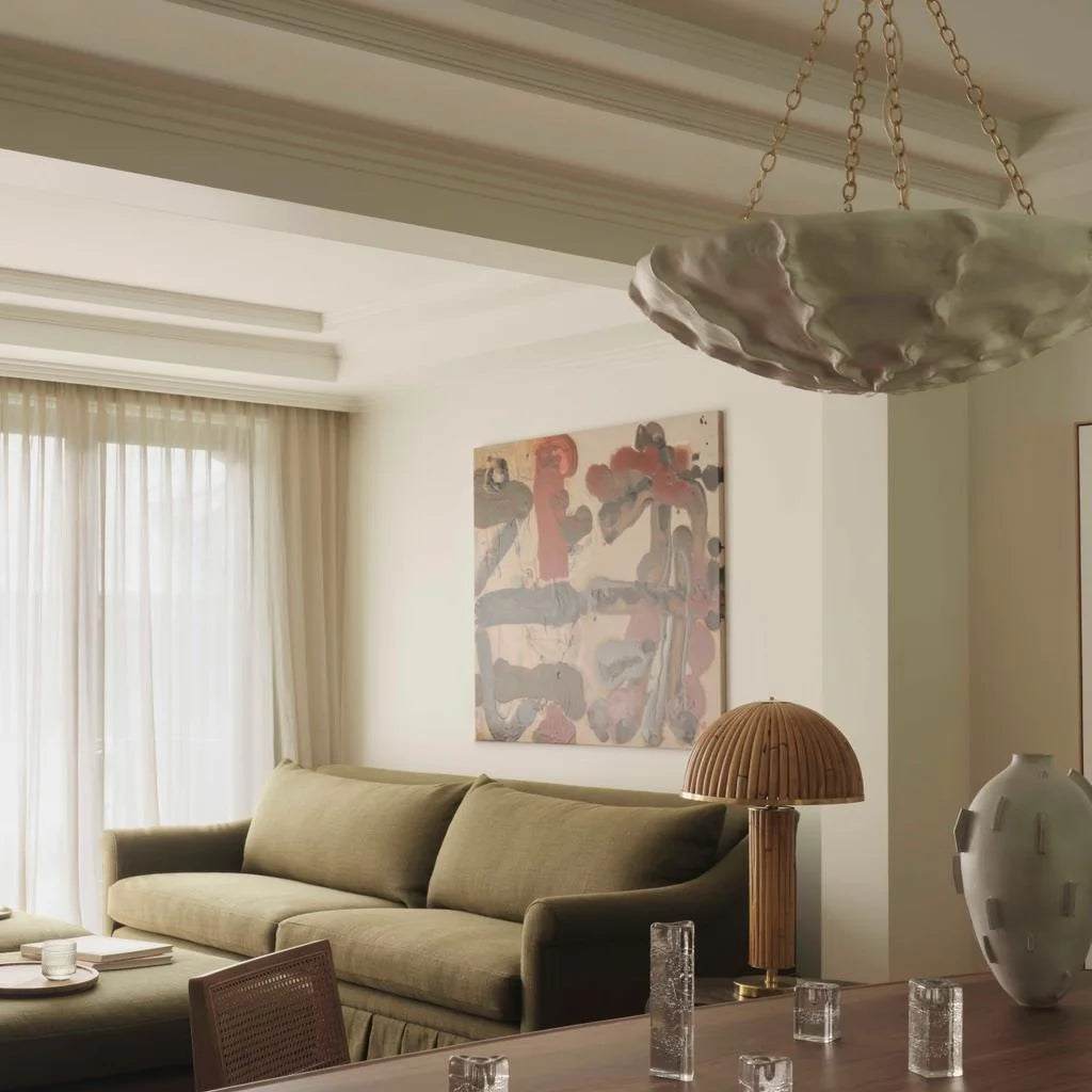 Velour Petal Sculptural Chandelier Glowryte