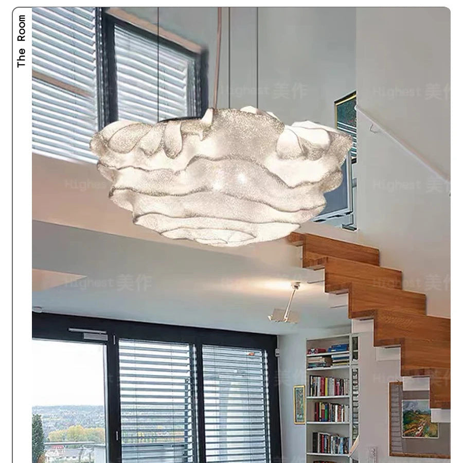 Luma Rosa Cloud Pendant