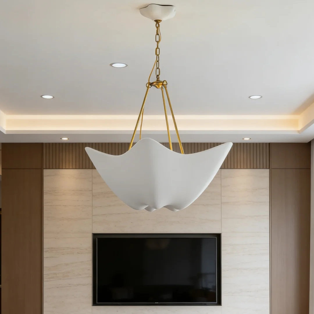 Cosima Plaster Chandelier