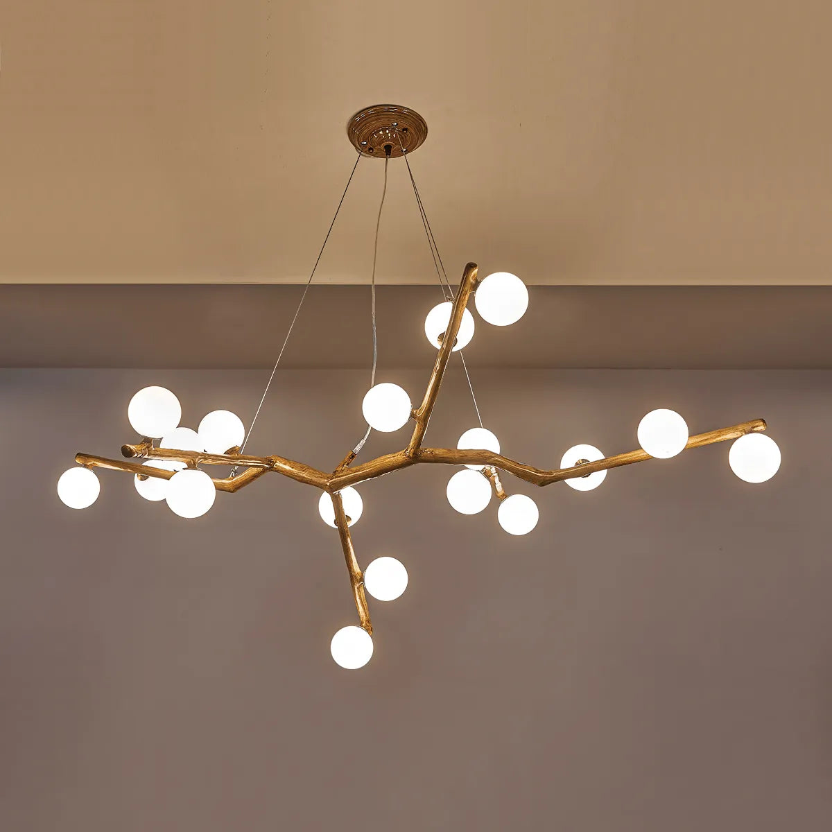 Luma Canopy Branch Chandelier Glowryte