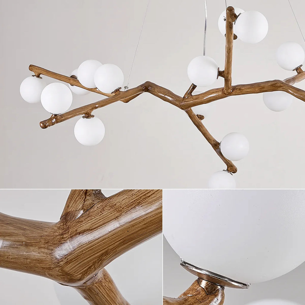 Luma Canopy Branch Chandelier Glowryte