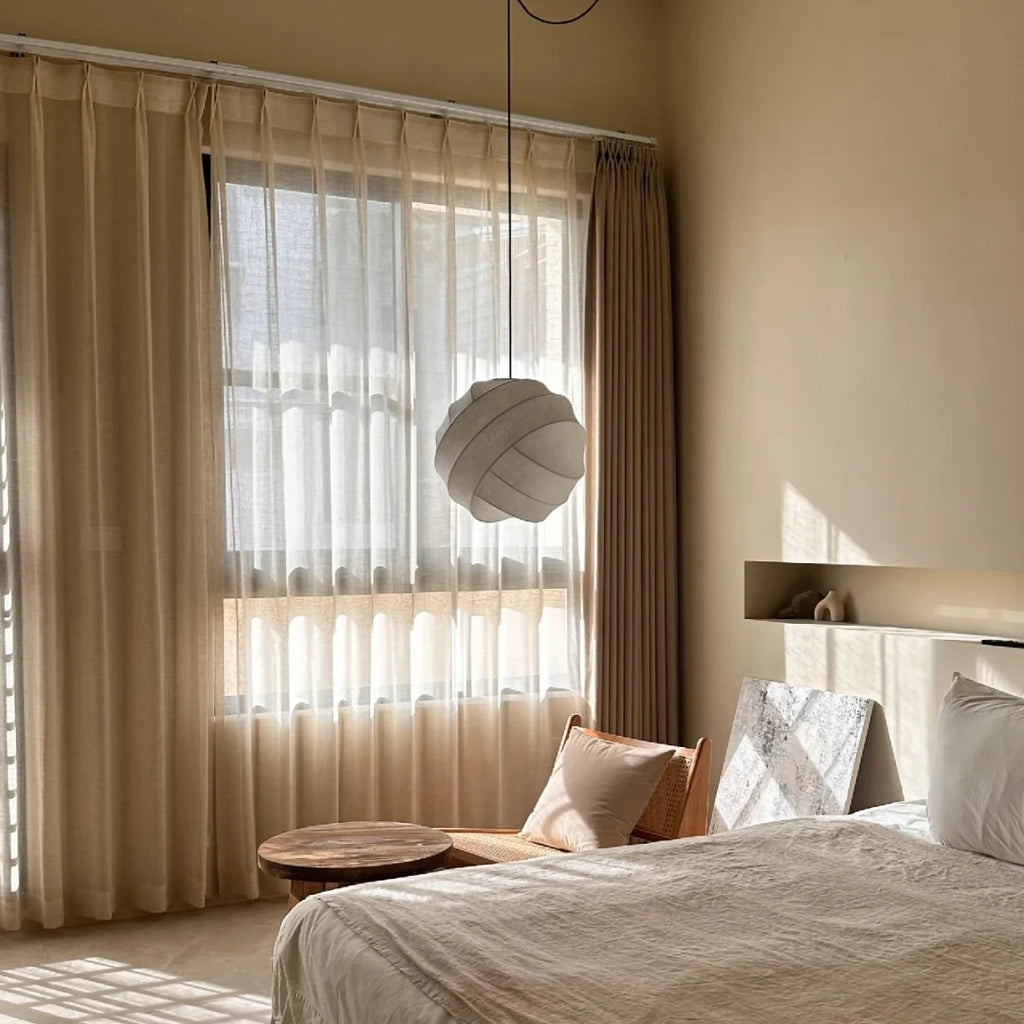 Luma Silk Pendant Light Glowryte