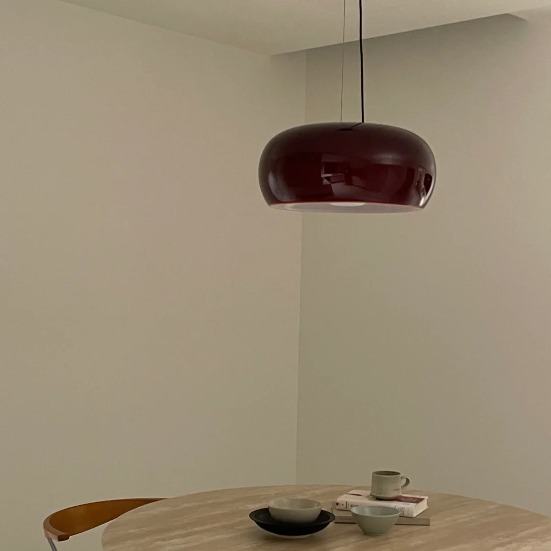 Vetra Blown Glass Pendant Light Glowryte