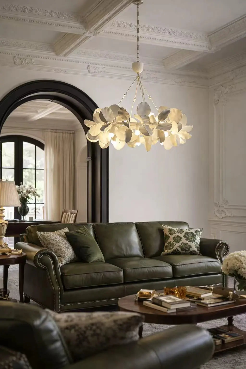 Sculpted Petal Chandelier Numbo