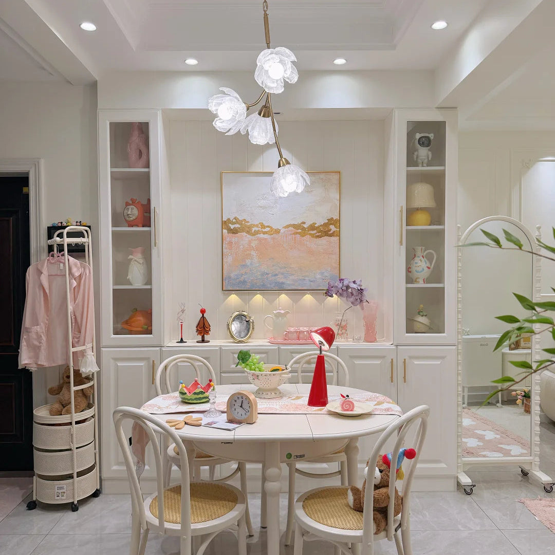 Floral Branch Chandelier Glowryte