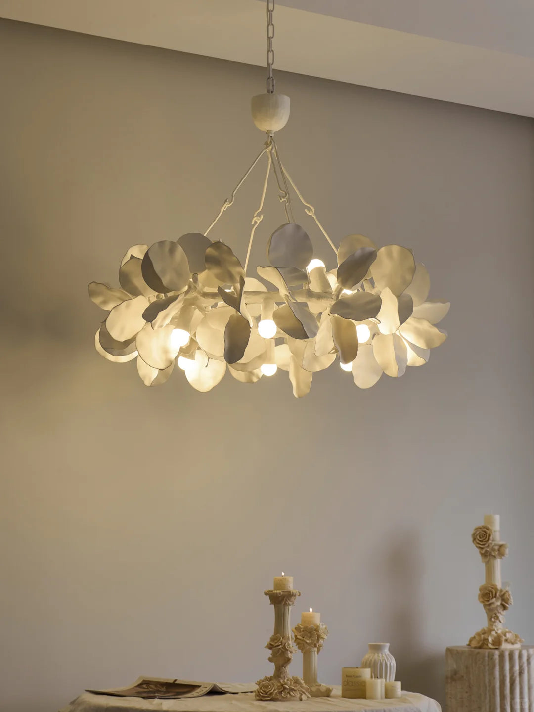 Sculpted Petal Chandelier Numbo