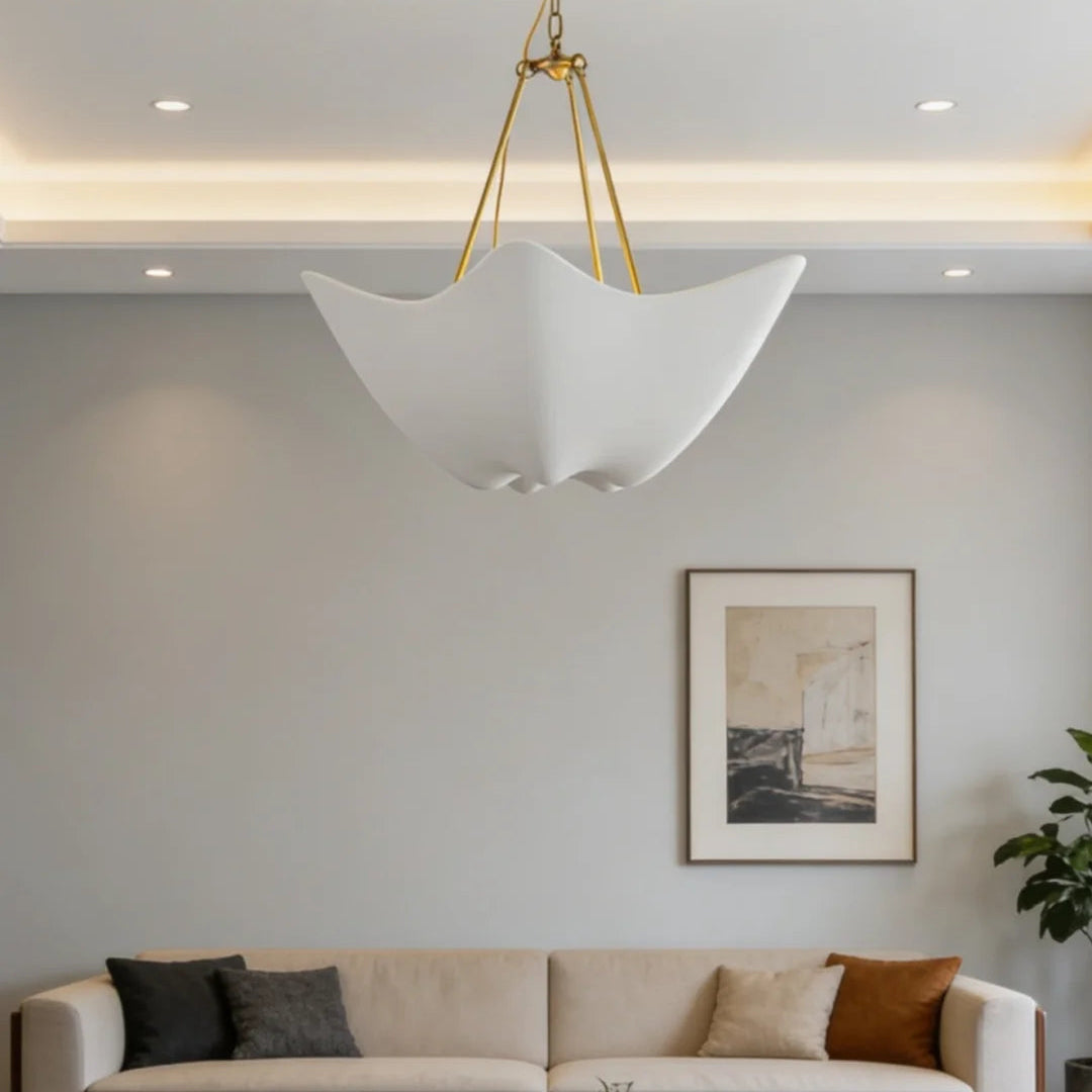 Cosima Plaster Chandelier