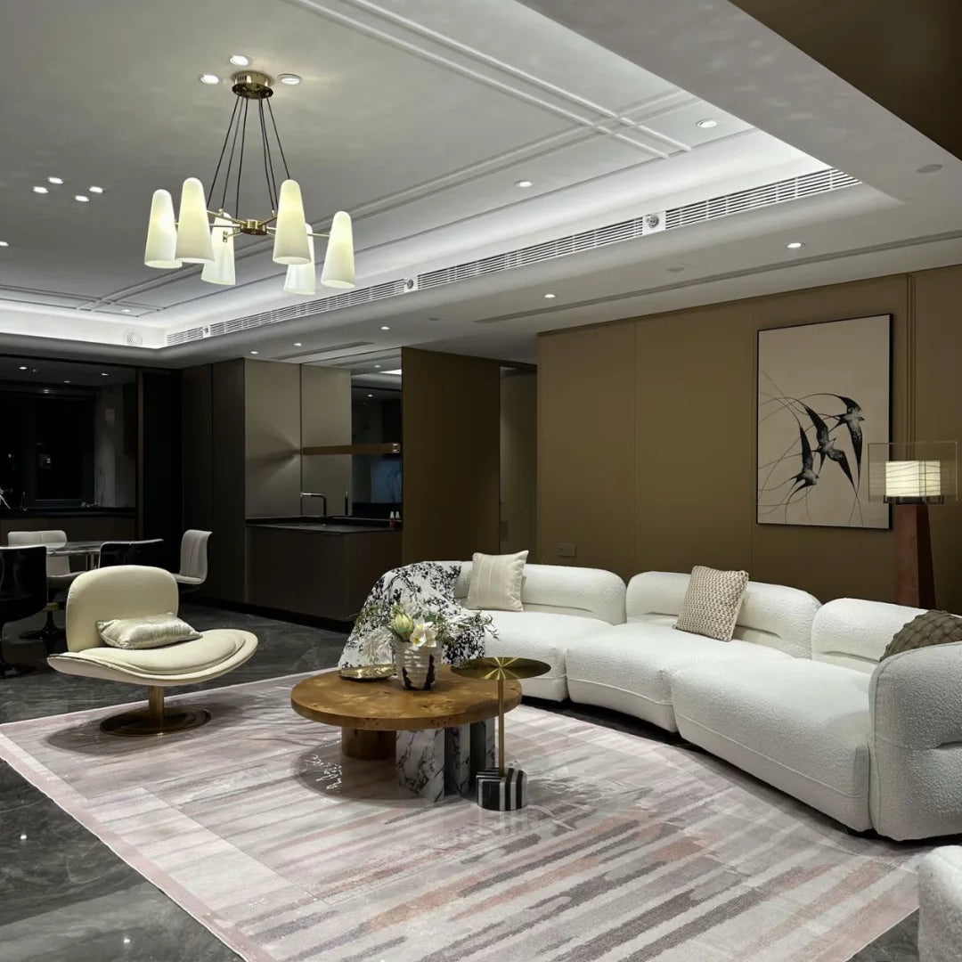 Soiree Branch 6-Light Chandelier – Antique Brass Glowryte
