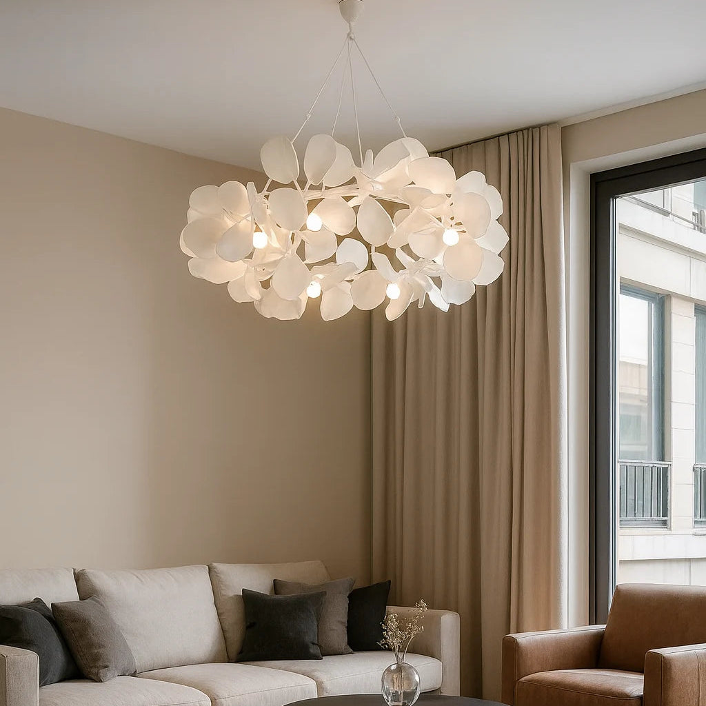 Sculpted Petal Chandelier Glowryte