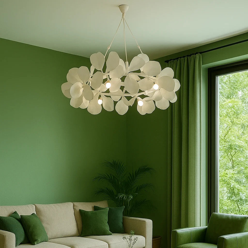 Sculpted Petal Chandelier Glowryte
