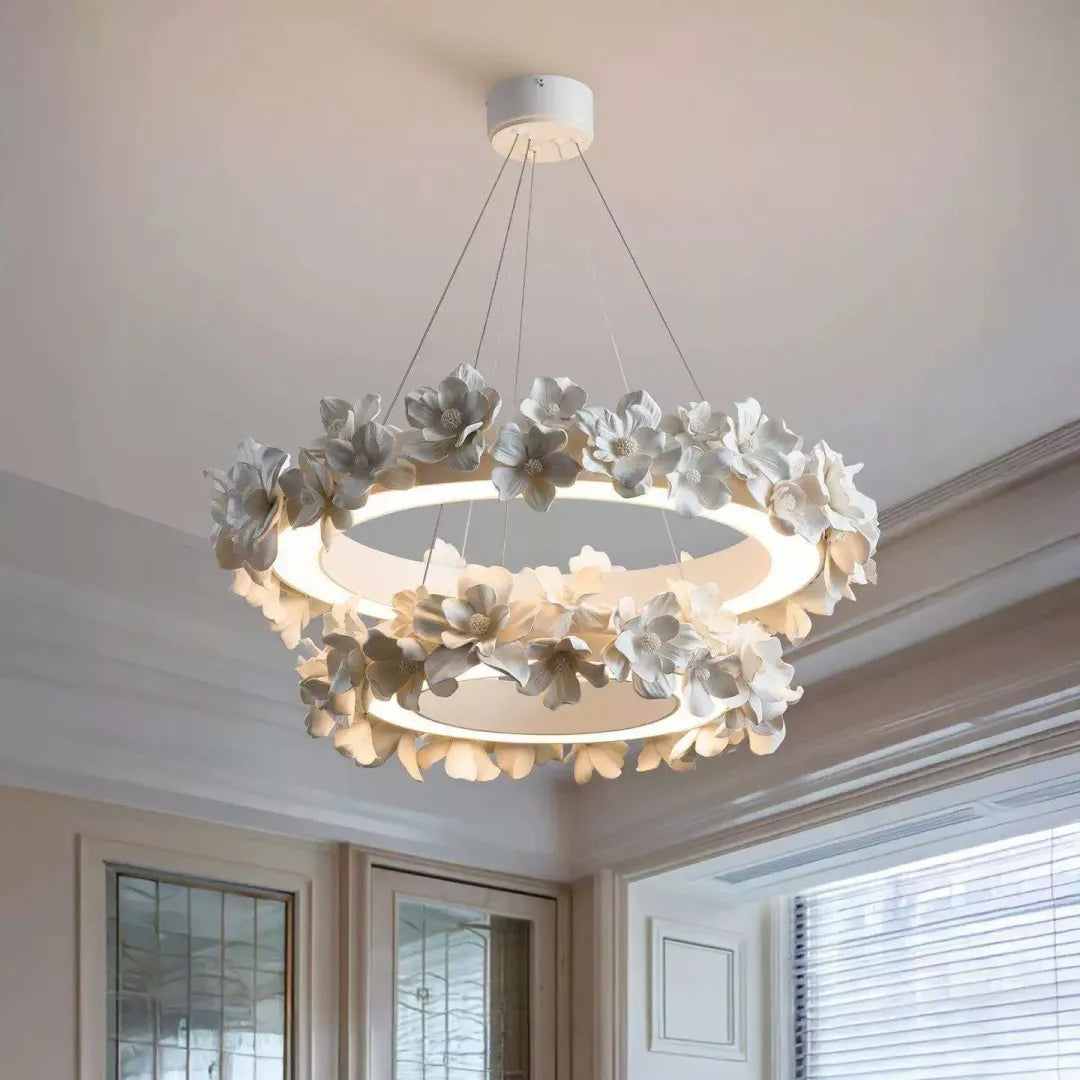 Luma Bloom Ring Chandelier