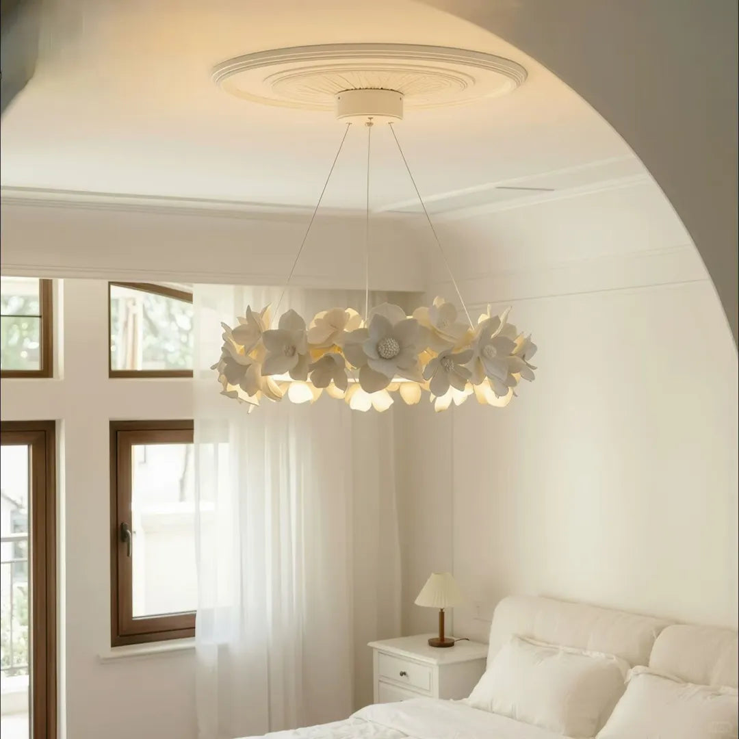 Luma Bloom Ring Chandelier