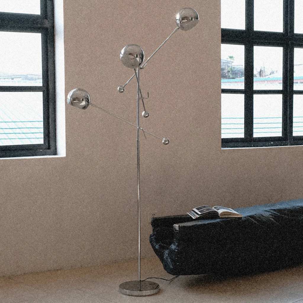 Orion 3-Light Articulating Floor Lamp Glowryte