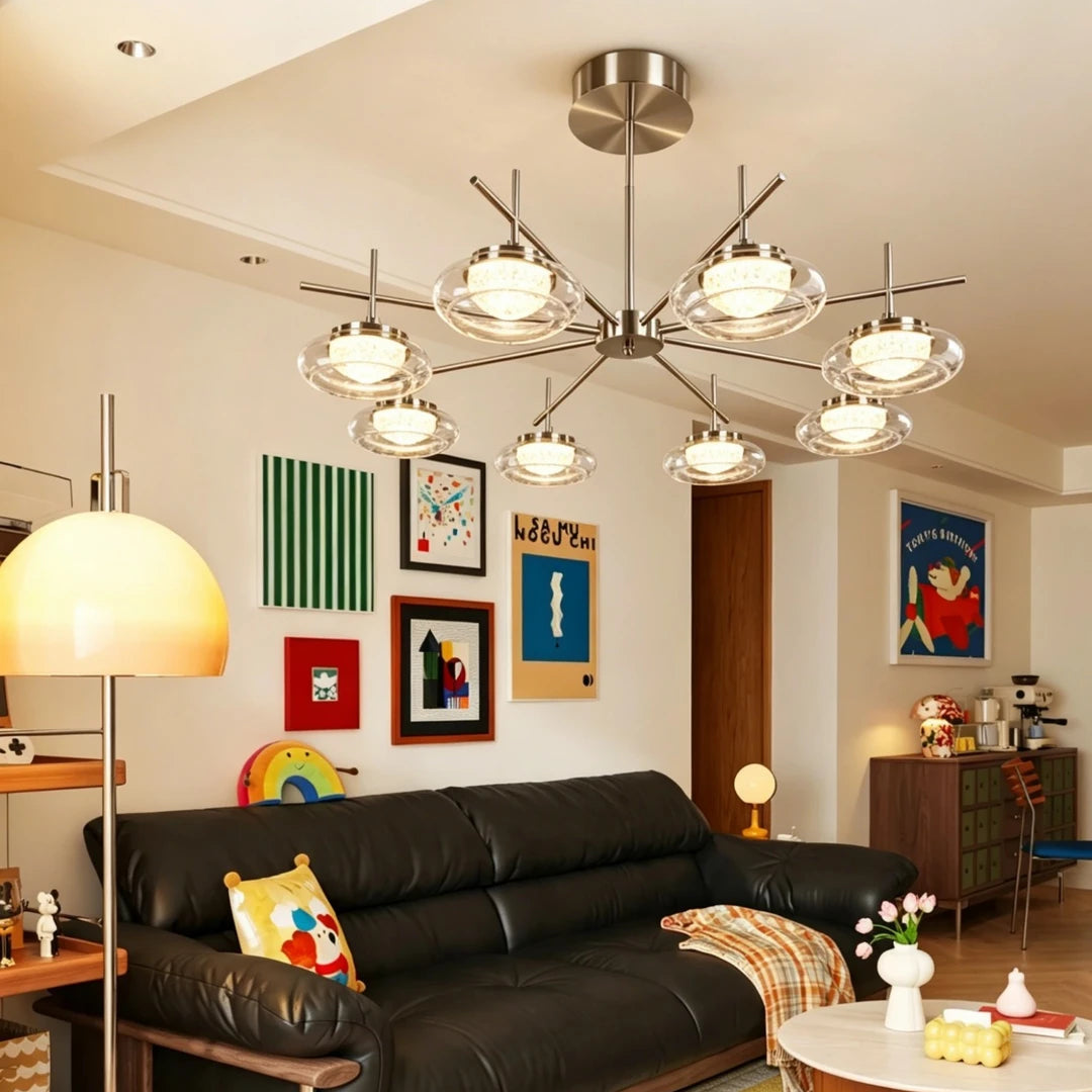 Luma Pomegranate Spider Chandelier Glowryte