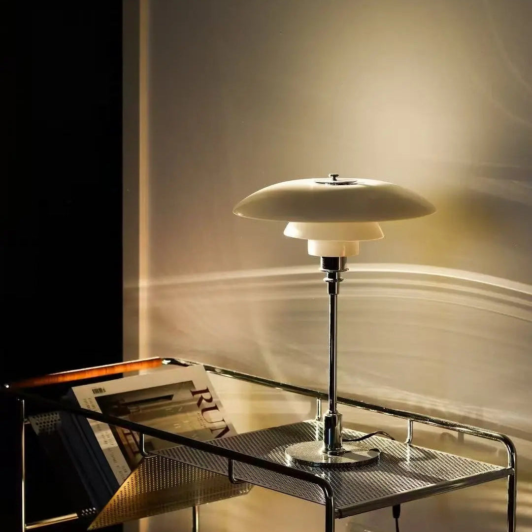 Dome Glass Table Lamp Glowryte