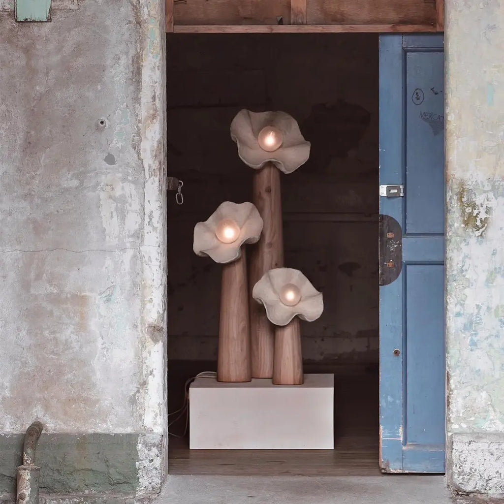 Nube Washi Mushroom Floor Lamp Glowryte