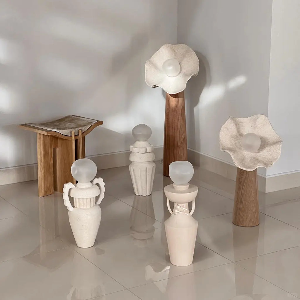 Nube Washi Mushroom Floor Lamp Glowryte