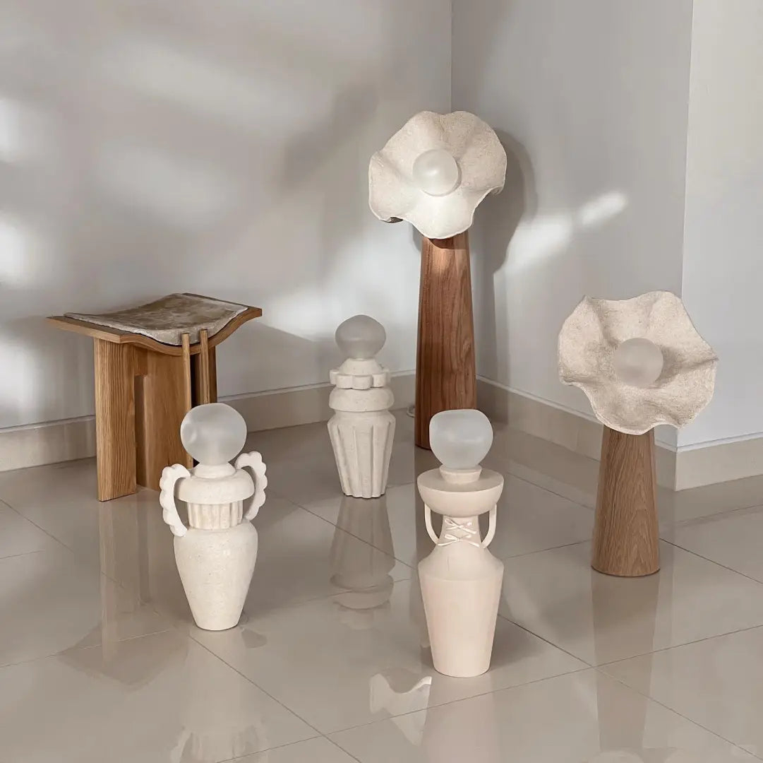 Nube Washi Mushroom Floor Lamp Glowryte