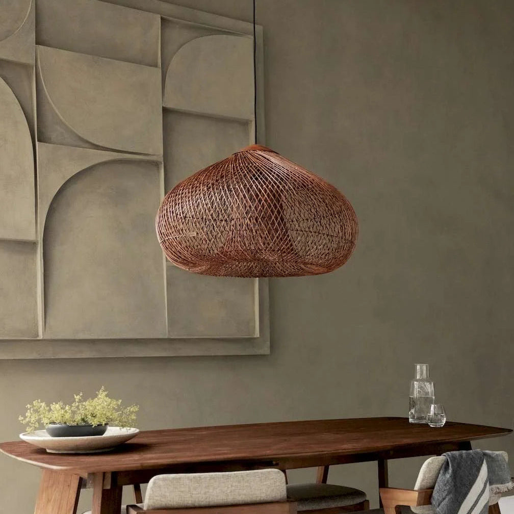 Wabi Rattan Pendant Light Glowryte