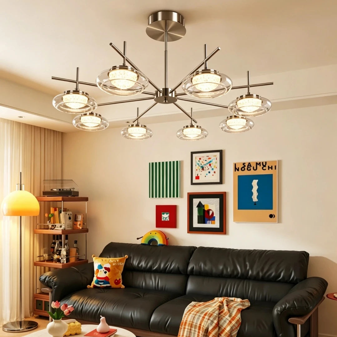 Luma Pomegranate Spider Chandelier Glowryte
