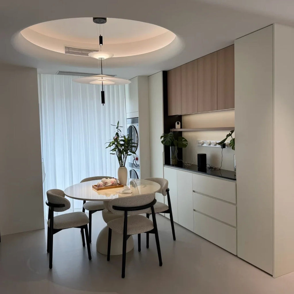 Luma Flamingo Stacked Disc Chandelier Glowryte