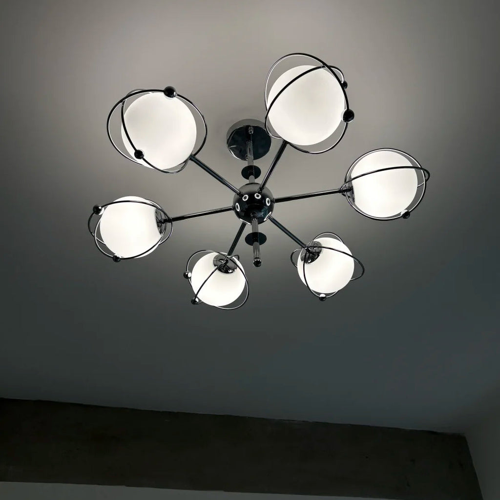 Bauhaus Orbit Chandelier Glowryte