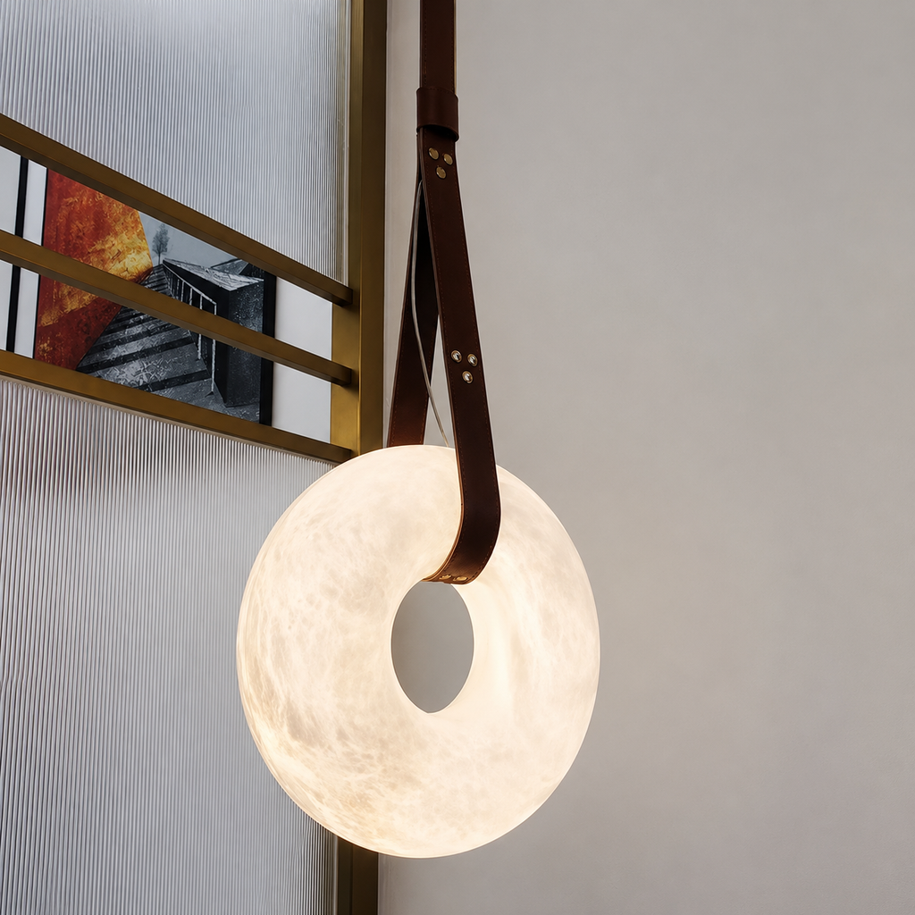 Oslo Alabaster Chandelier Glowryte