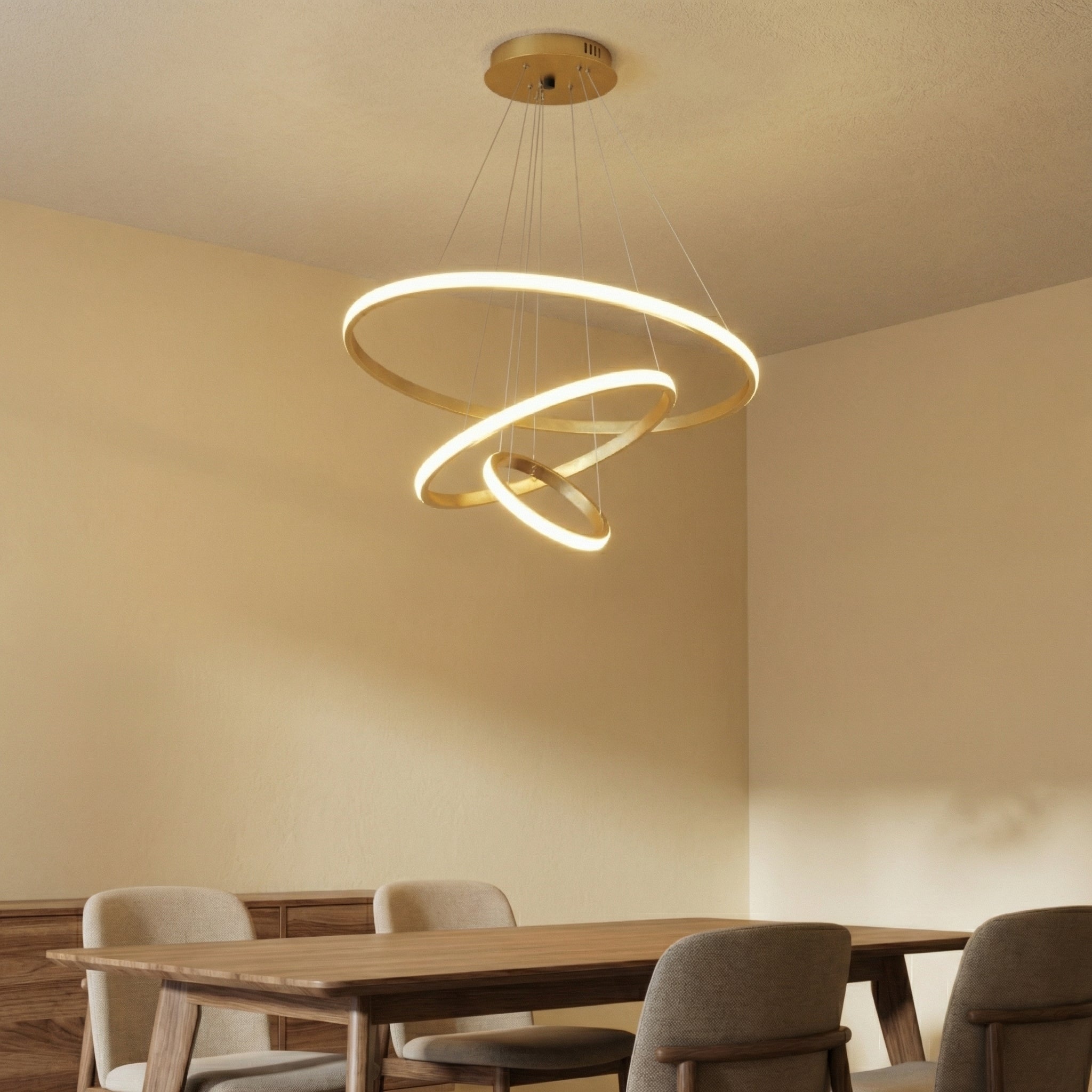 Vela Ring Chandelier Glowryte