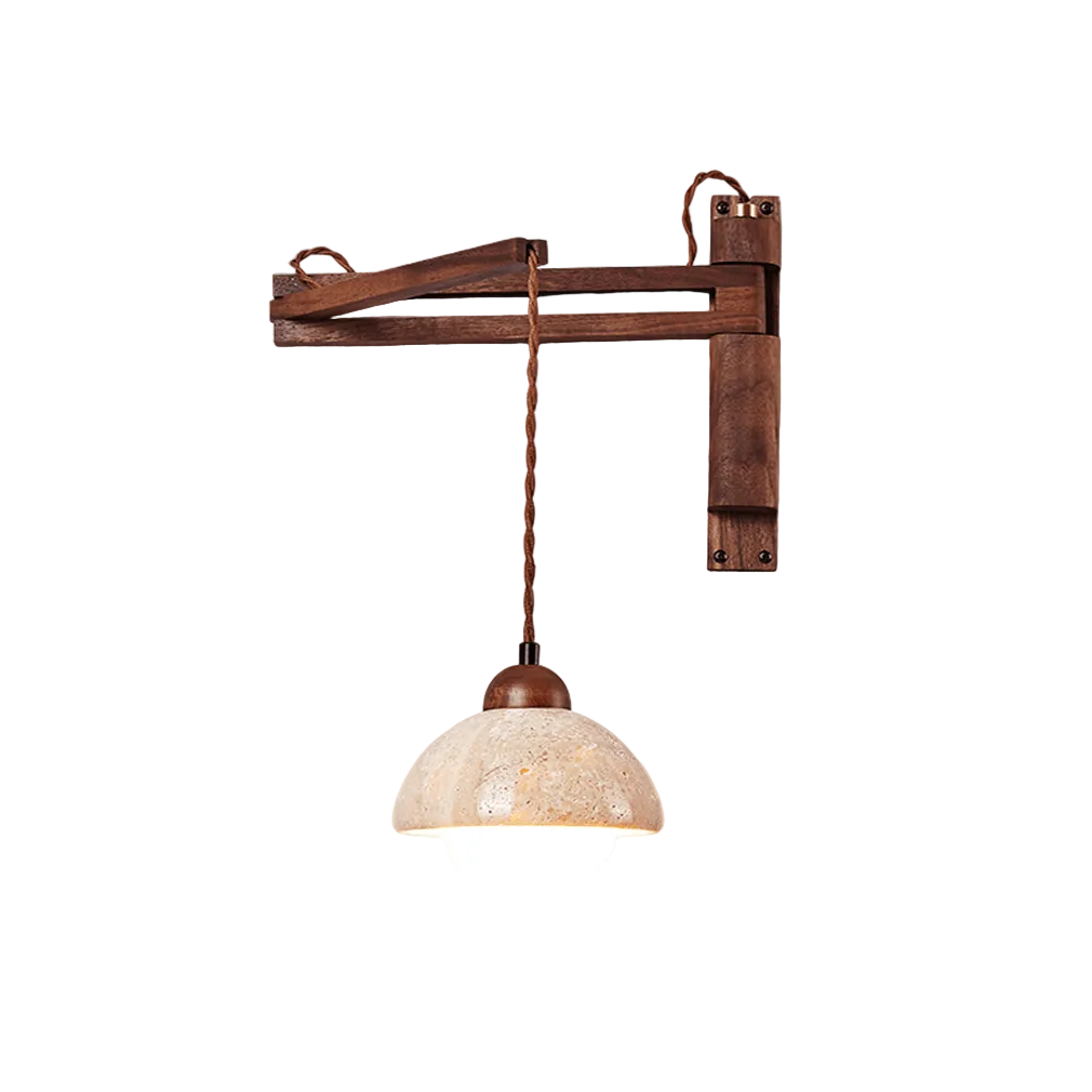 Luma Modern Wall Sconce in a warm modern interior
