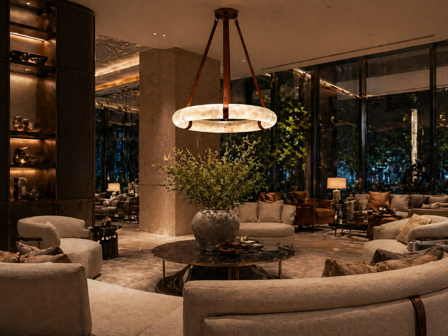 hotel lobbies