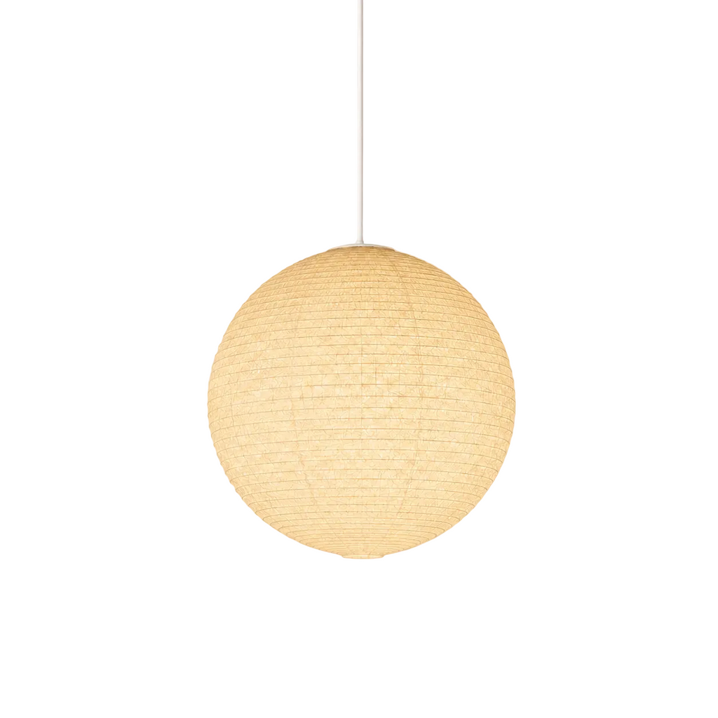 Akari Washi Globe Pendant White Glowryte