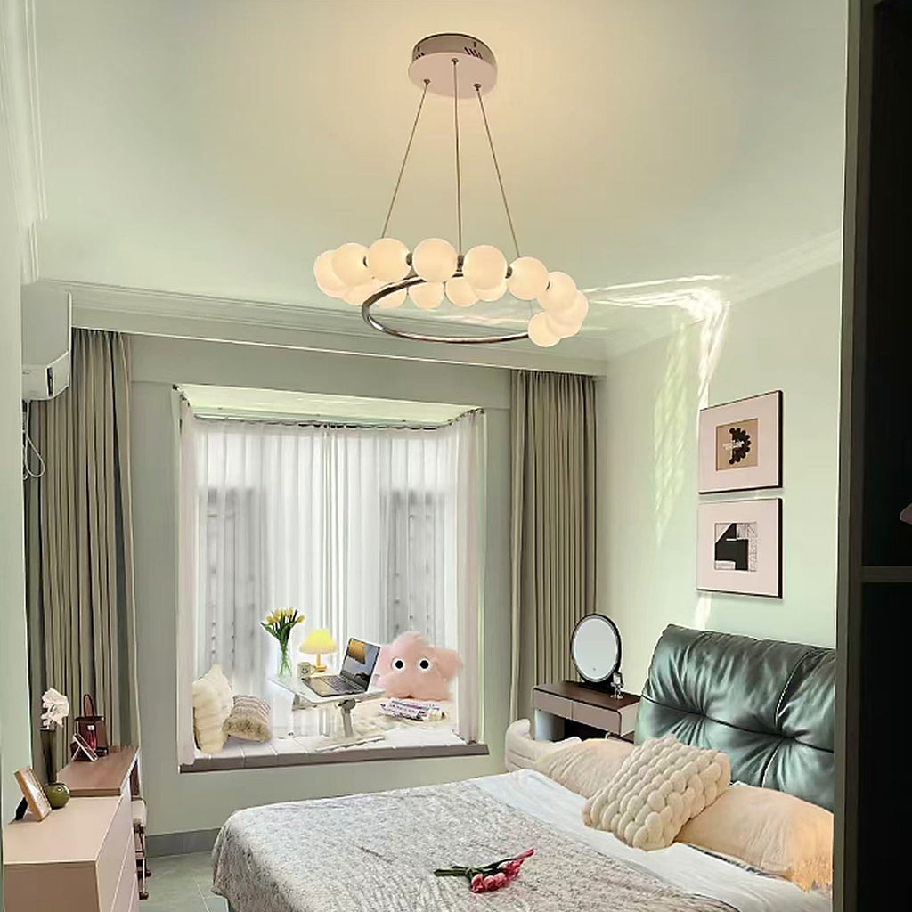 Luma Orb Ring Chandelier Glowryte