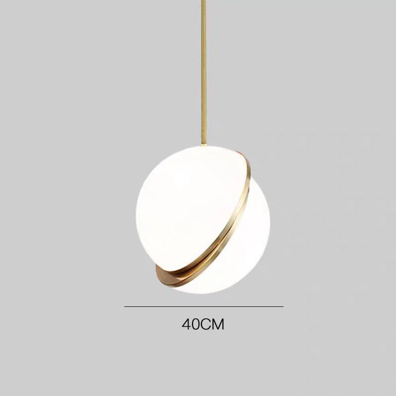 Luna Orb Pendant Dia 15.7" (Dia 40 cm) Glowryte