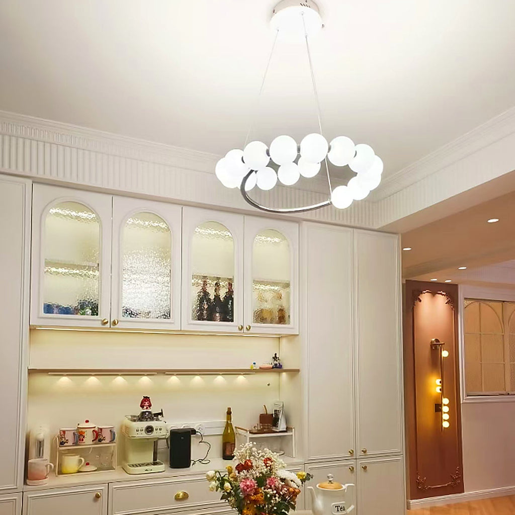 Luma Orb Ring Chandelier Glowryte
