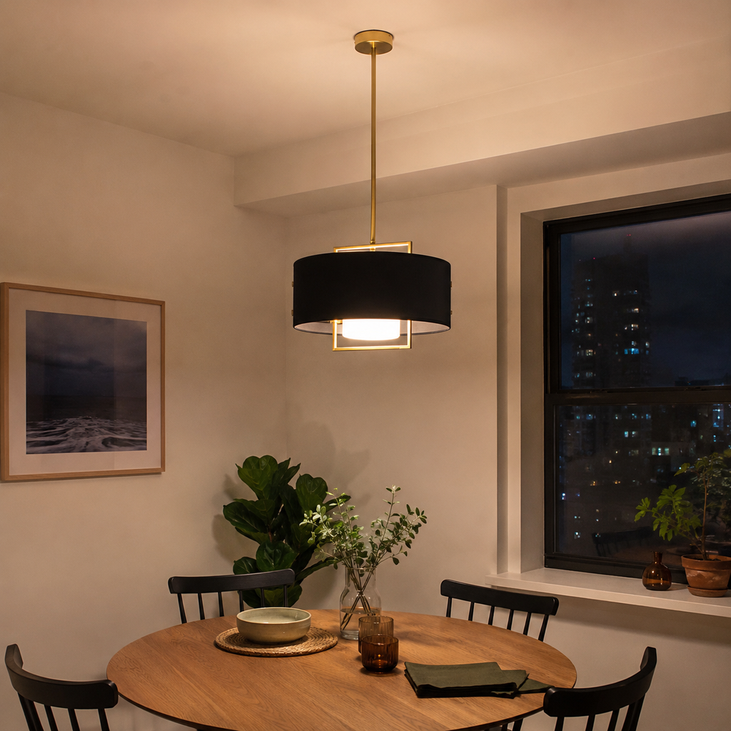 Arden Drum Pendant Glowryte