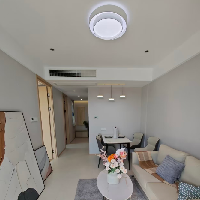 Luma Disc Flush Mount Glowryte