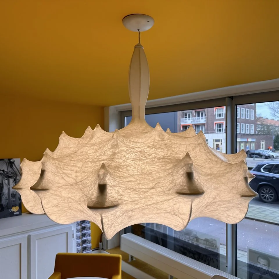 Zephyr Silk Petal Chandelier Glowryte