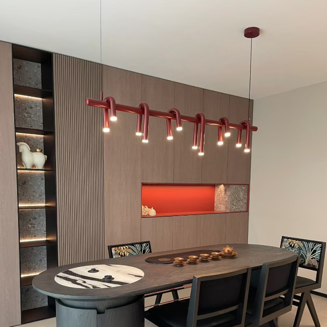 U-Loop Linear Pendant Light Glowryte